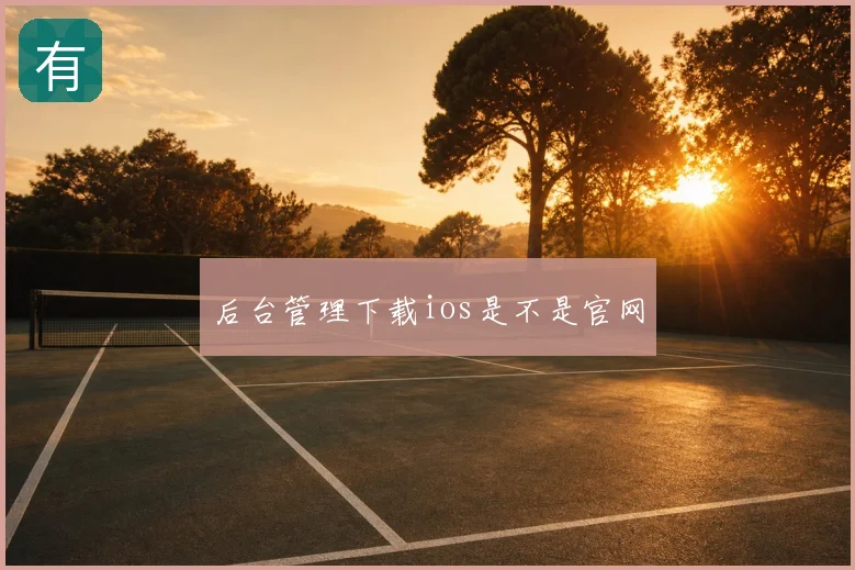 后台管理下载ios是不是官网