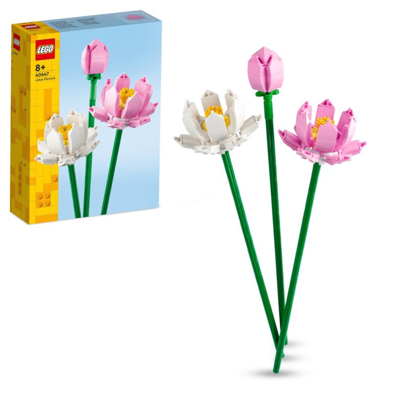 LEGO Lotus Flowers Building Kit Review: Best Flower Decoration Toy?