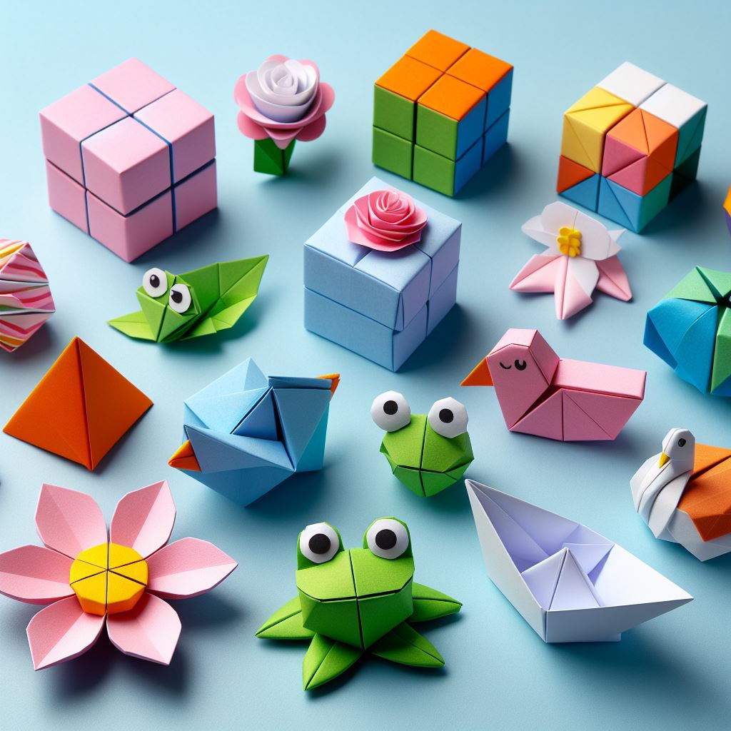 Boosting Spatial Skills with Origami Toys