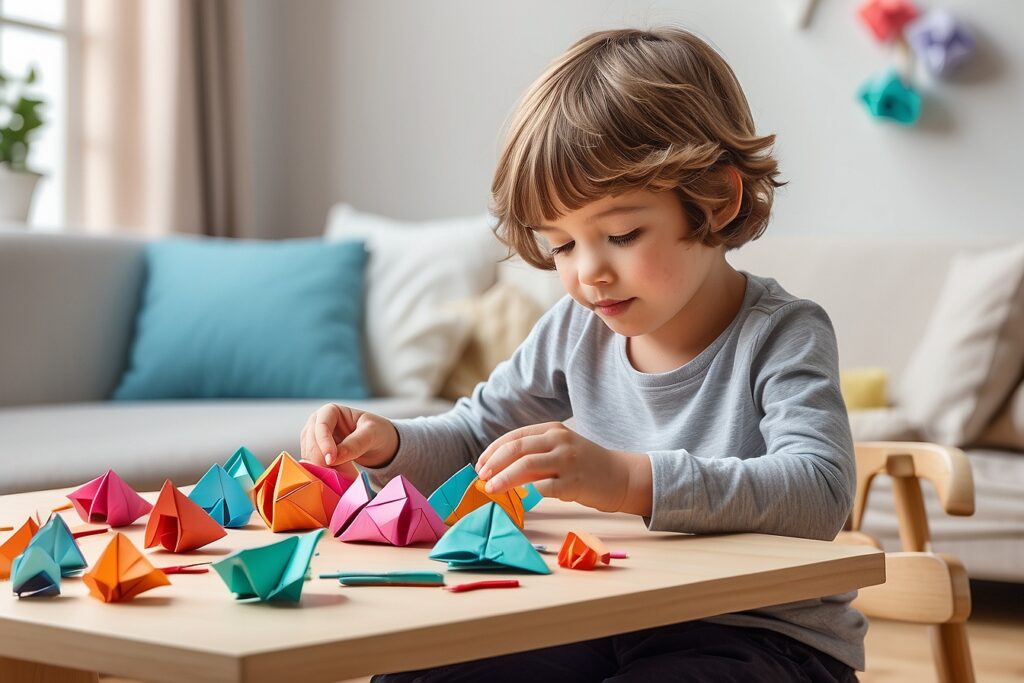 Boosting Creativity and Learning: DIY Origami Fidget Toys for Kids